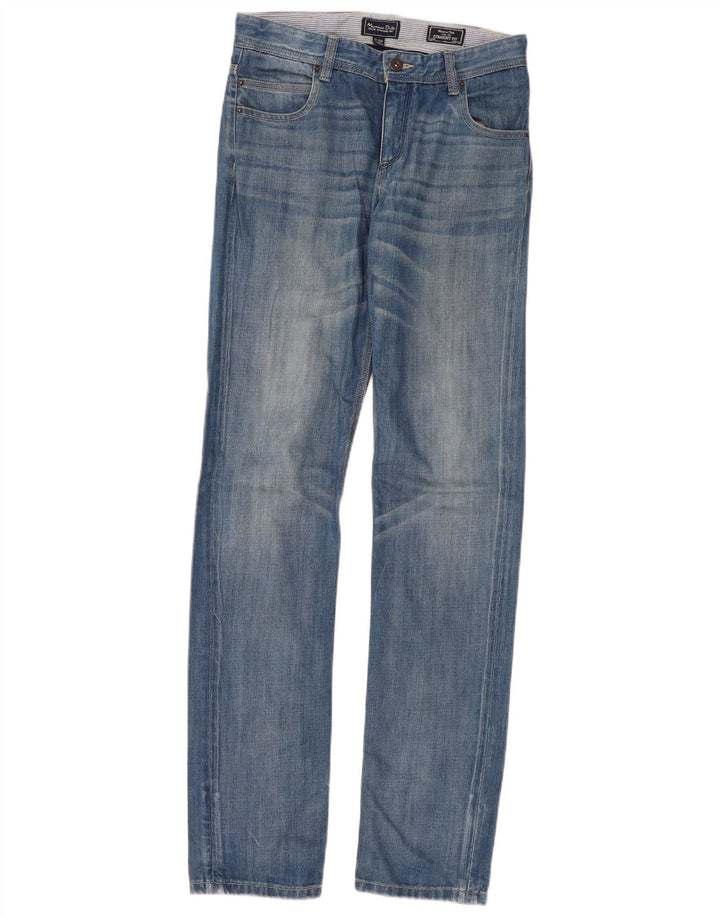 Jeansy chłopięce Massimo Dutti Straight 13-14 lat W30 L34 Niebieskie