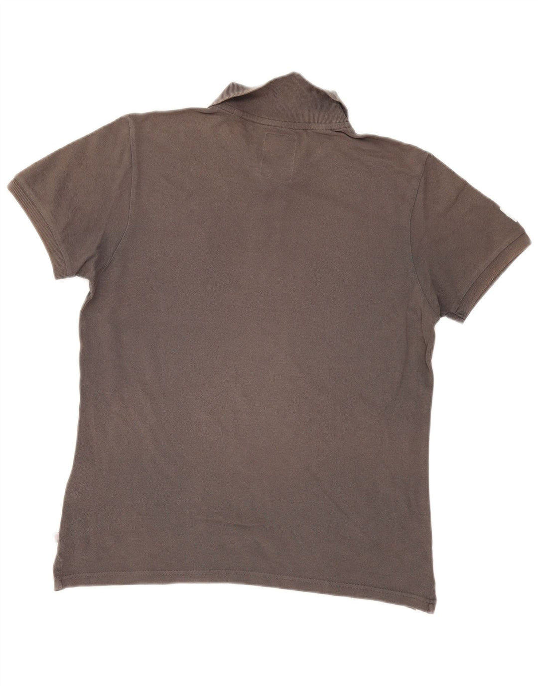 Męska koszulka polo z grafiką NORTH SAILS, duża, szara, bawełniana