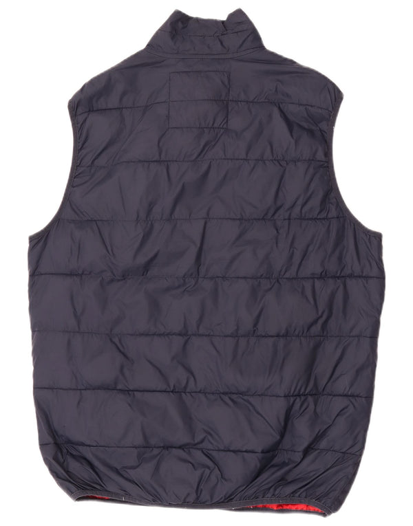 Męska wyściełana kamizelka Jack & Jones UK 42 XL, granatowa, nylonowa