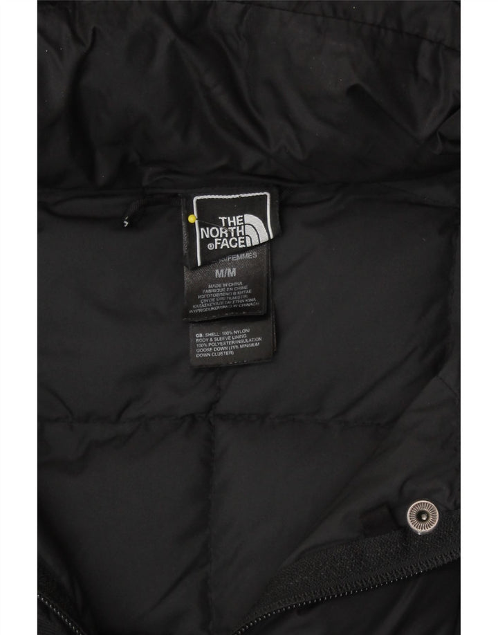 Damski płaszcz z kapturem i długim rękawem The North Face UK 12, średni czarny