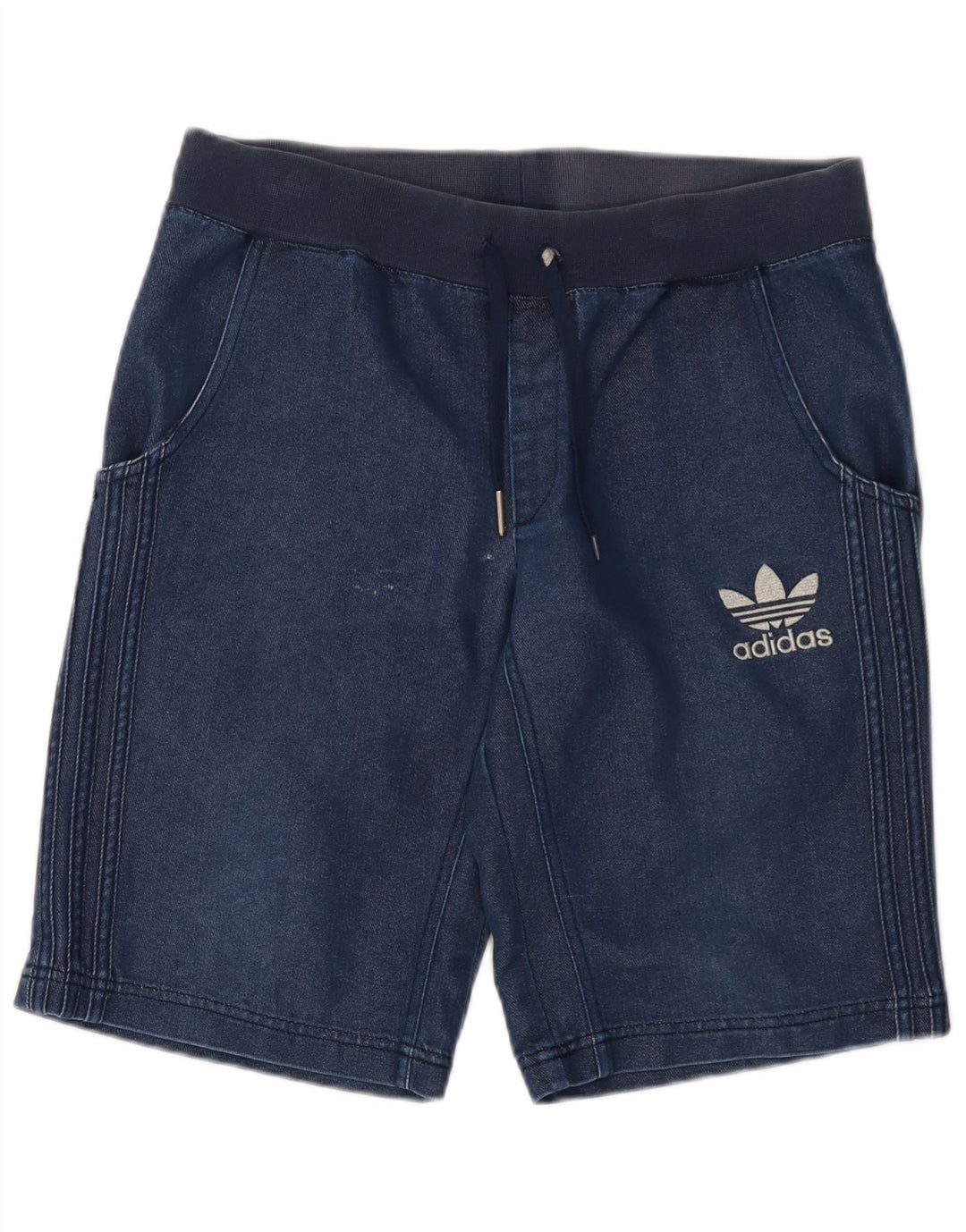 Adidas Męskie Spodenki Denim Małe W29 Niebieskie Bawełniane