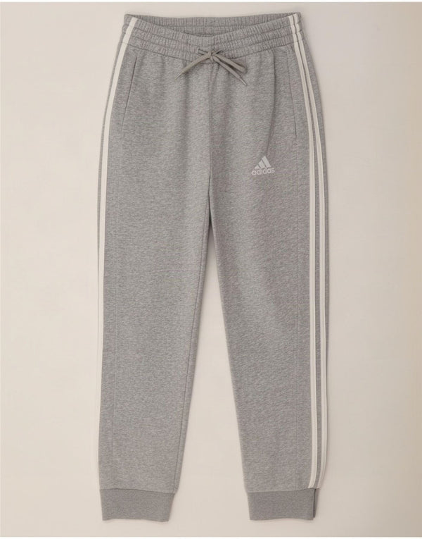 Damskie spodnie dresowe Adidas Joggers UK 12 Medium Grey Cotton