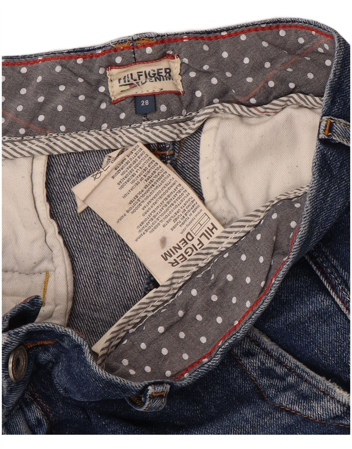 Damskie spodenki jeansowe Tommy Hilfiger W28 Średnioniebieskie bawełniane