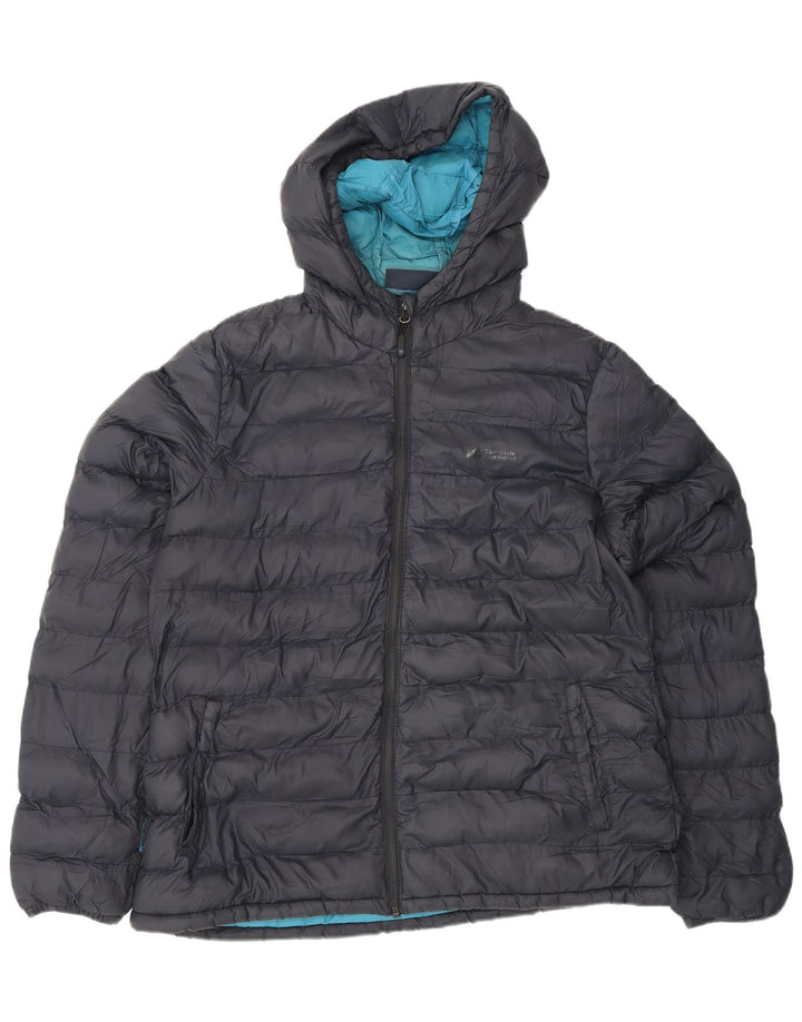 Damska kurtka z kapturem, oversize, wyściełana Mountain Warehouse, UK 18 XL, granatowa