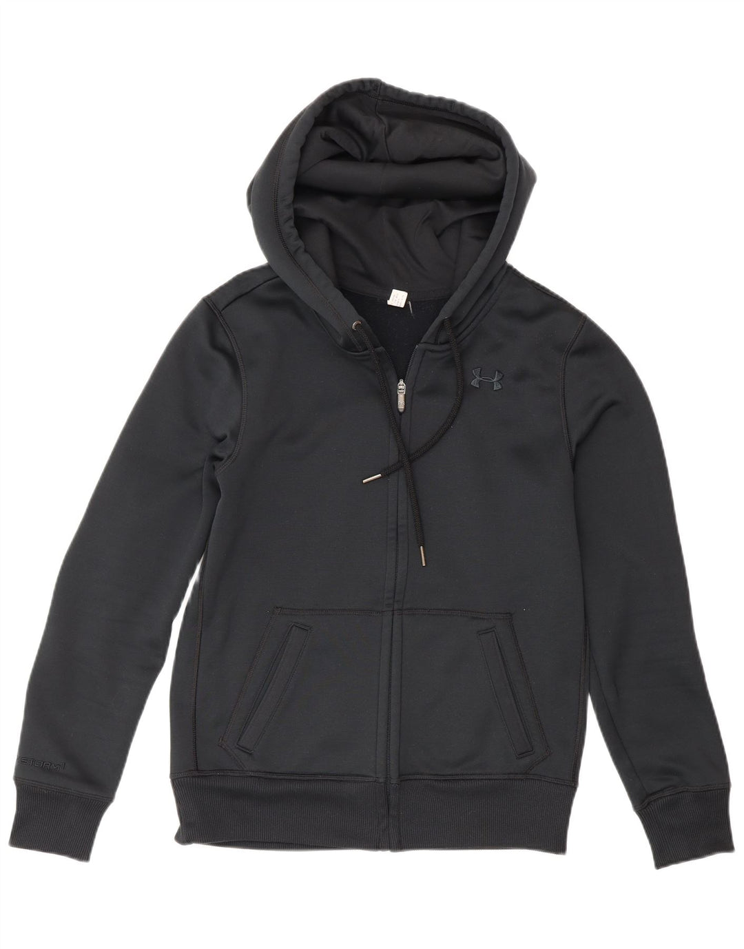 Męski sweter z kapturem i zamkiem Under Armour, mały, czarny