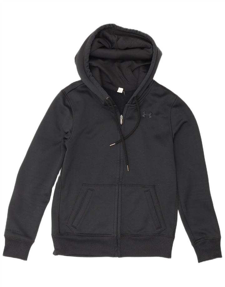 Męski sweter z kapturem i zamkiem Under Armour, mały, czarny