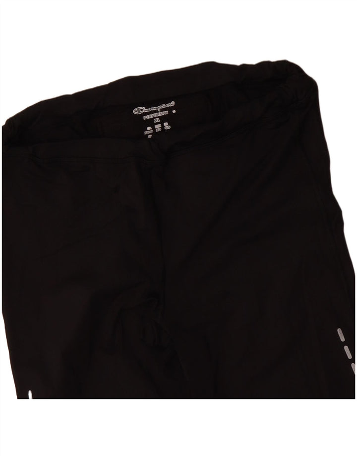 Legginsy damskie Champion XL, czarne, sportowe z poliamidu