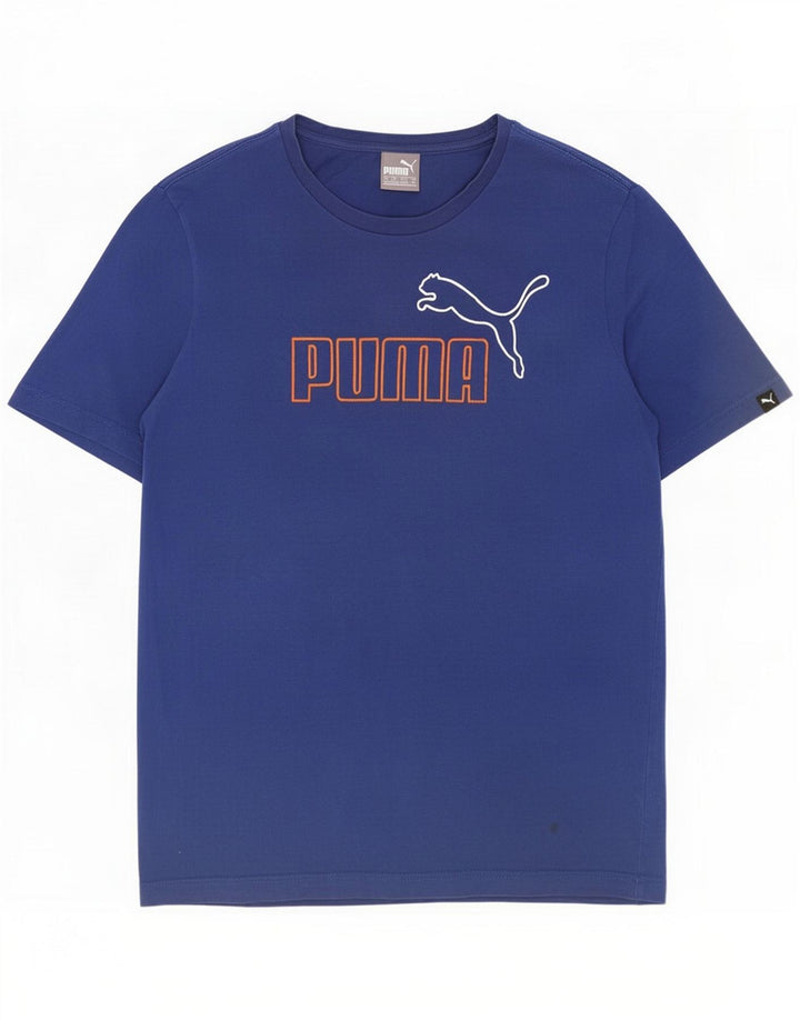Puma Męska koszulka graficzna Top Medium Blue