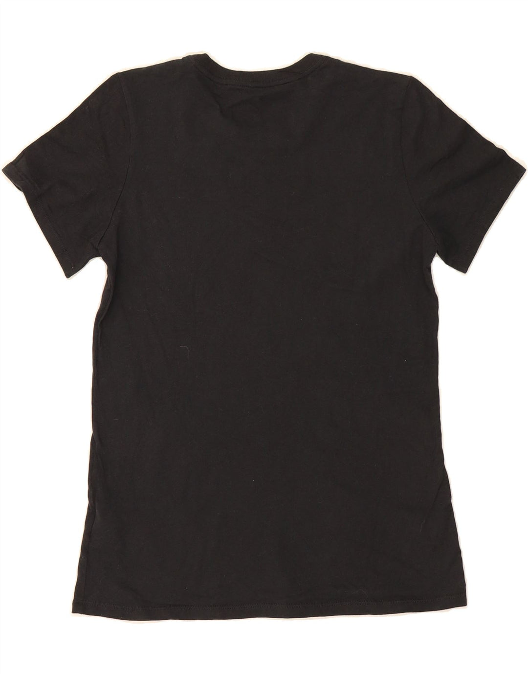 NIKE Womens Athletic Cut Graphic T-Shirt Top UK 12 Medium Black Vintage Nike and Second-Hand Nike from Messina Hembry 