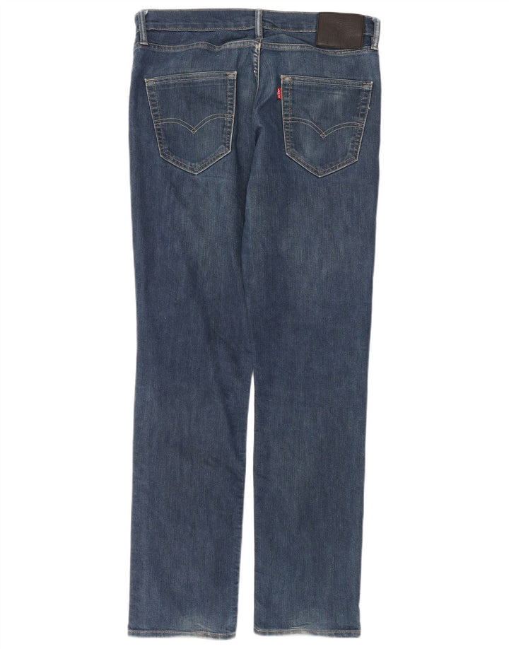 Męskie jeansy Levi's 511 Slim W34 L34 Niebieska bawełna