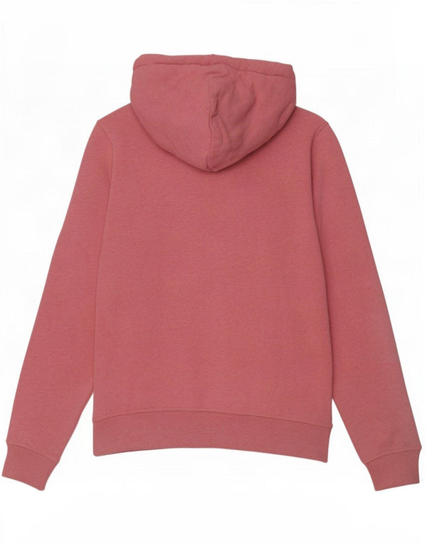 Damska bluza z kapturem Jack Wills Graphic o luźnym kroju, UK 12, średnia różowa bawełna