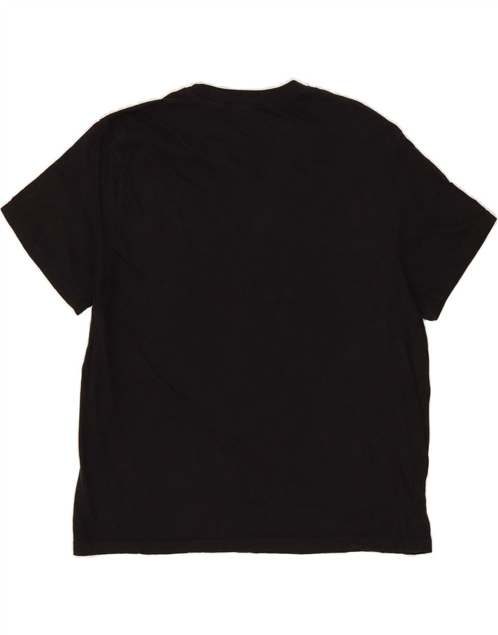DOCKERS Womens T-Shirt Top UK 16 Large Black Cotton Vintage Dockers and Second-Hand Dockers from Messina Hembry 