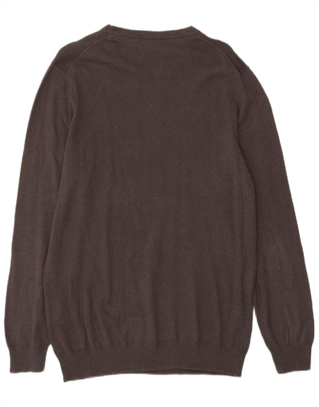 LYLE & SCOTT Mens Crew Neck Jumper Sweater XL Grey Cotton