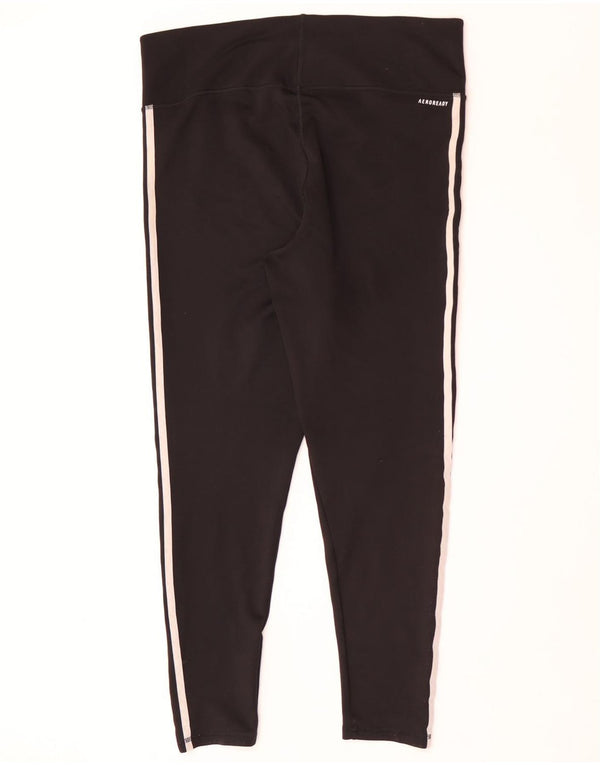 Damskie legginsy Adidas Aeroready UK 20/22 XL czarne