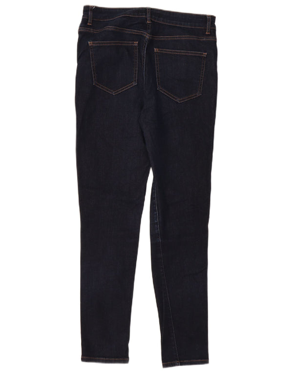 Karen Millen Damskie Skinny Jeans UK 12 Medium W32 L29 Granatowe