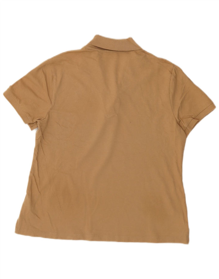 Damska koszulka polo NAUTICA UK 18 XL, beżowa, bawełniana