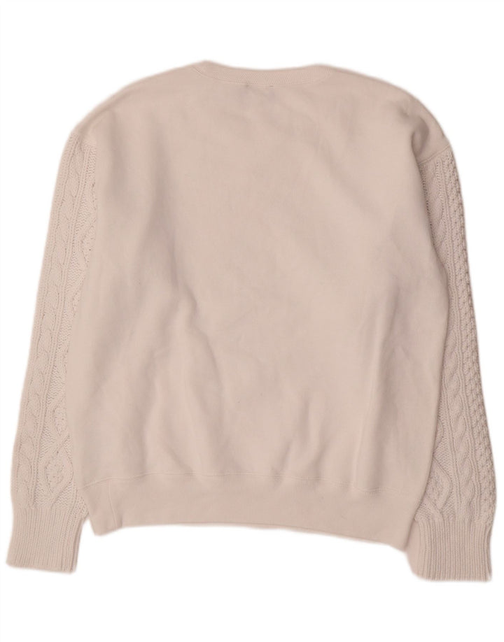 Męska bluza z grafiką Polo Ralph Lauren, średnia, biała bawełna