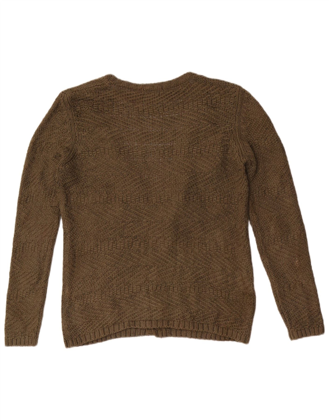 Sweter damski Massimo Dutti z otwartym kardiganem UK 12 Medium Khaki