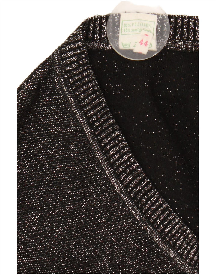 Tank top damski w stylu vintage IT 44 Średni szary, nakrapiany poliakryl