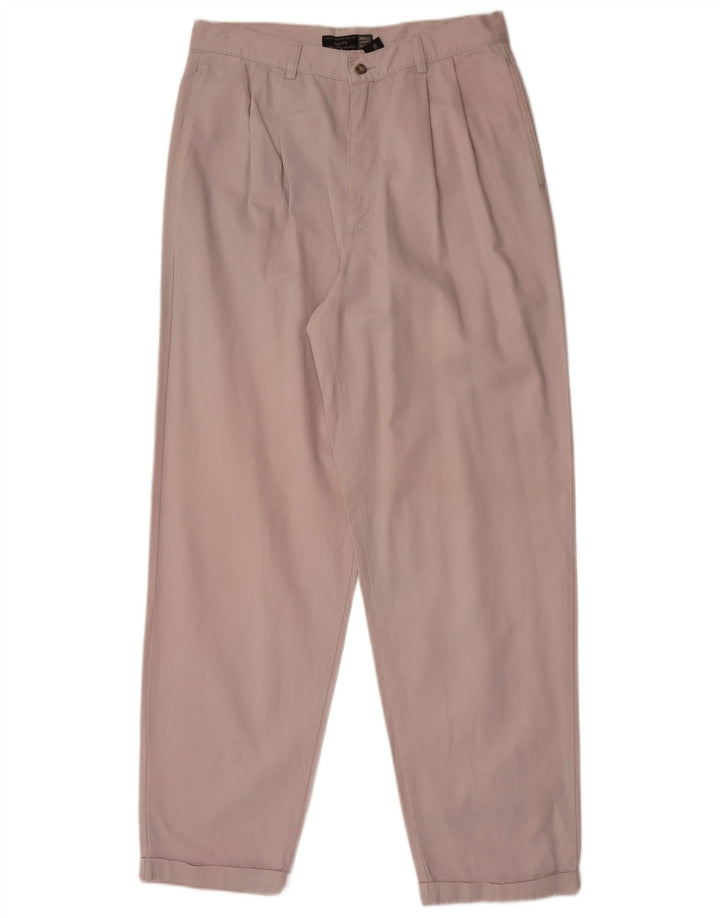 Spodnie damskie Gap Pegged Chino W34 L32 Beżowa bawełna