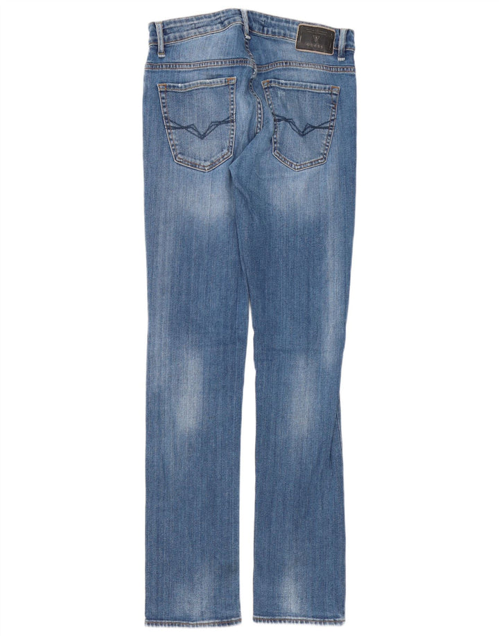 Guess Męskie jeansy slim W30 L34 Niebieskie bawełniane