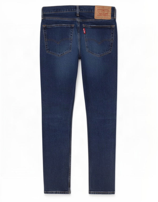 Męskie jeansy Levi's 519 Slim W32 L30 Granatowa bawełna