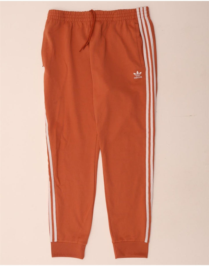 Adidas Męskie spodnie dresowe Joggers XL Pomarańczowy poliester