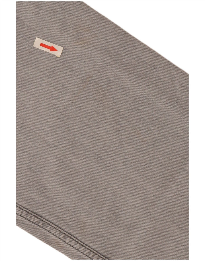 Męskie proste dżinsy G-Star W29 L30 Szara bawełna