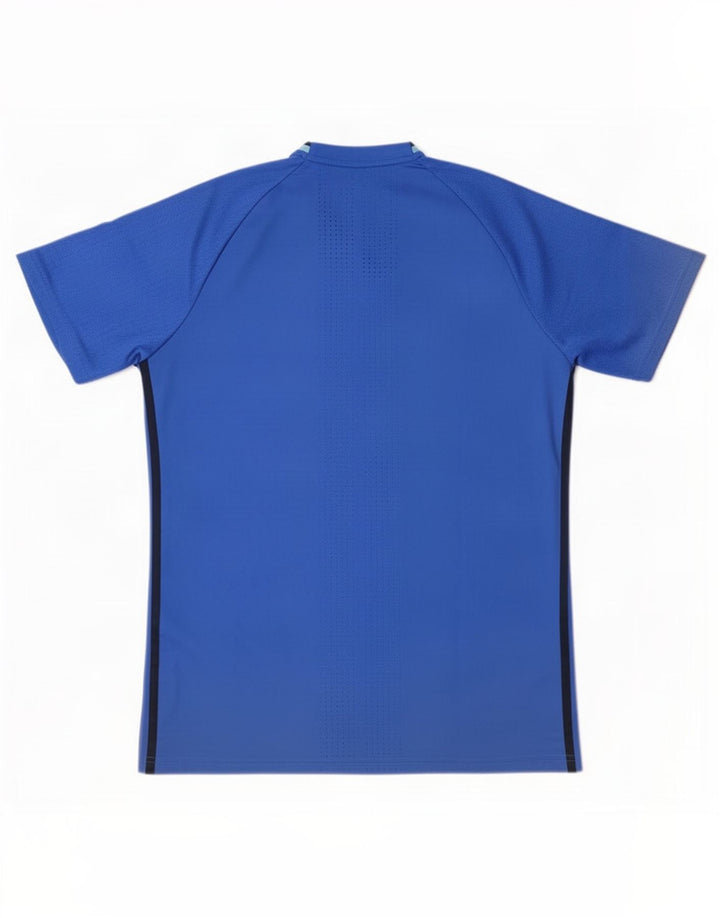 Adidas Męski T-shirt Climacool Top Duży Niebieski Poliester