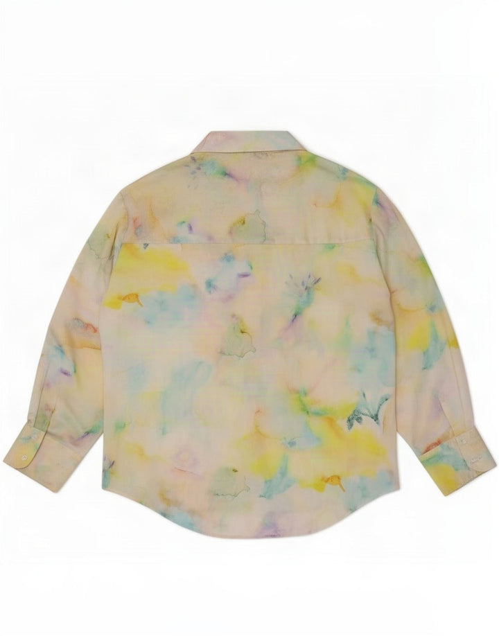 Koszula damska Zara UK 16, duża, wielobarwna, z poliestru typu Tie Dye