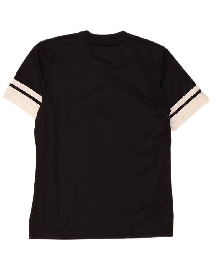 Męska koszulka Adidas Aeroready Top, średni czarny poliester z blokami kolorów