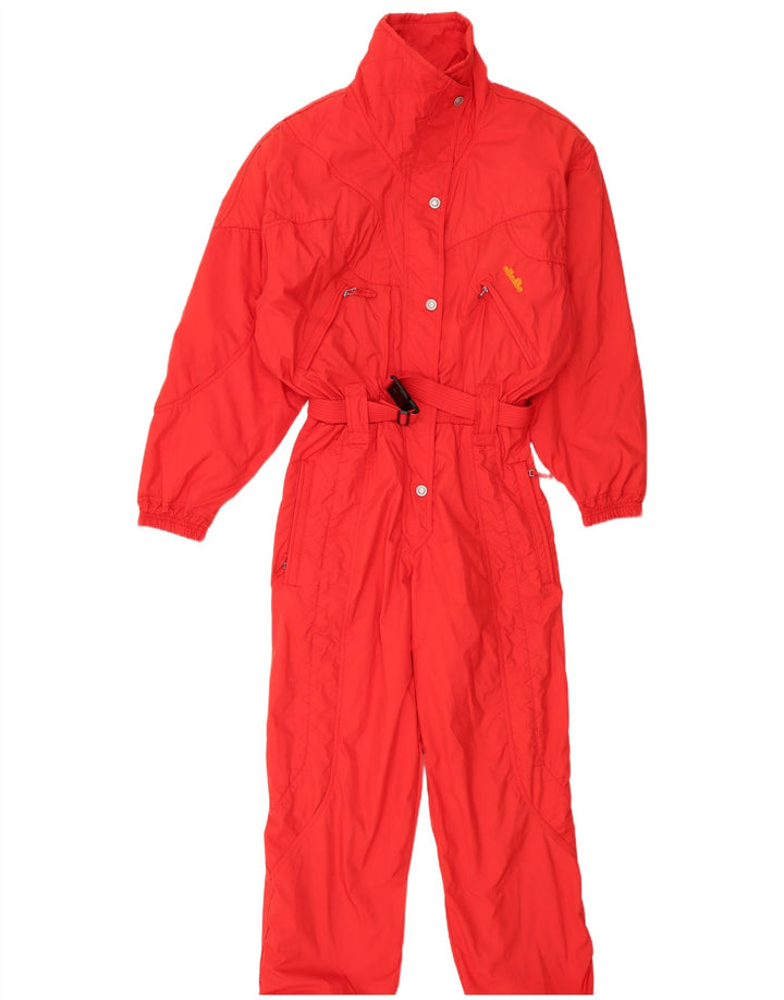 Damski kombinezon narciarski Ellesse US 16 2XL Czerwony poliester