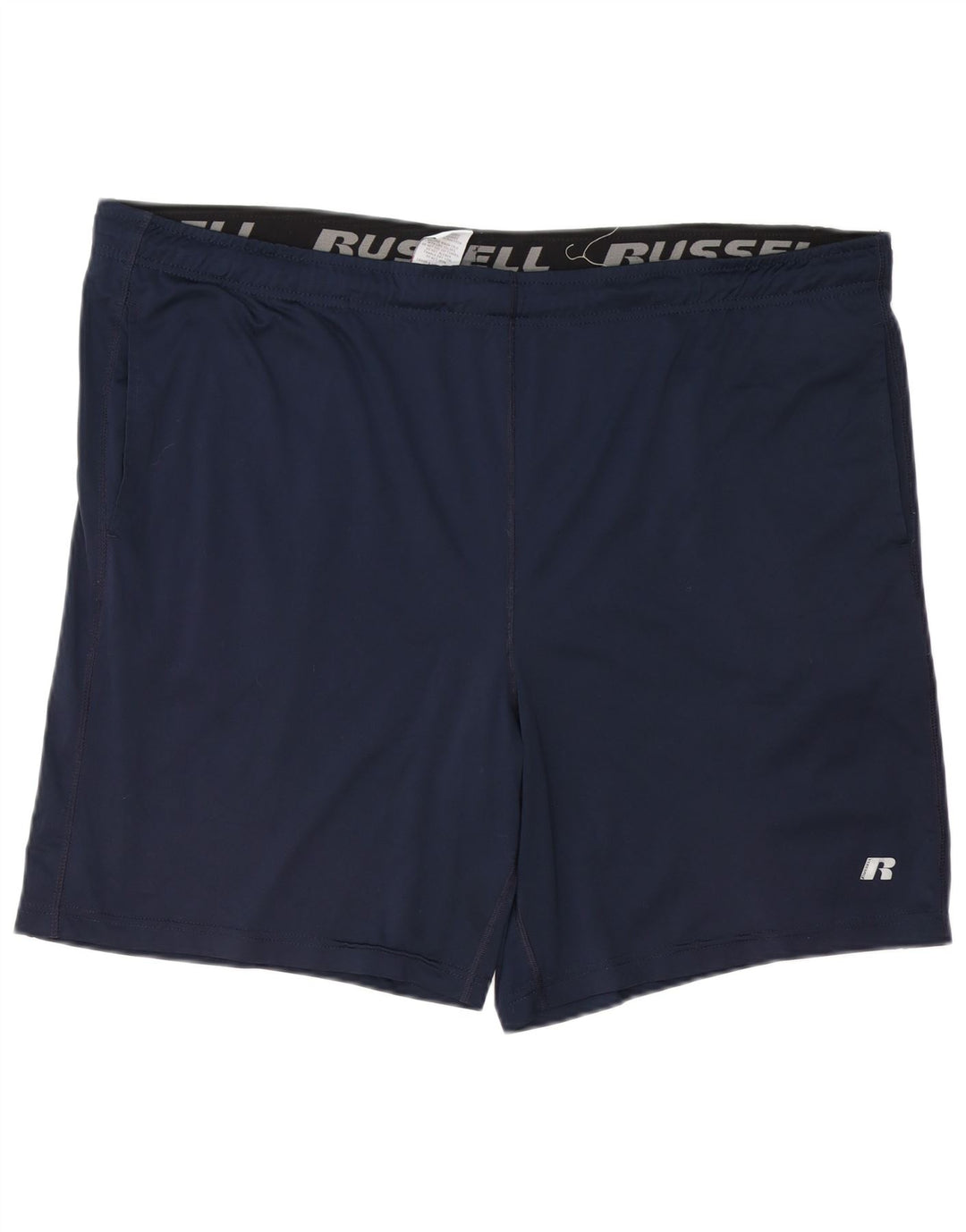 Męskie spodenki sportowe RUSSELL ATHLETIC XL, granatowe, poliestrowe