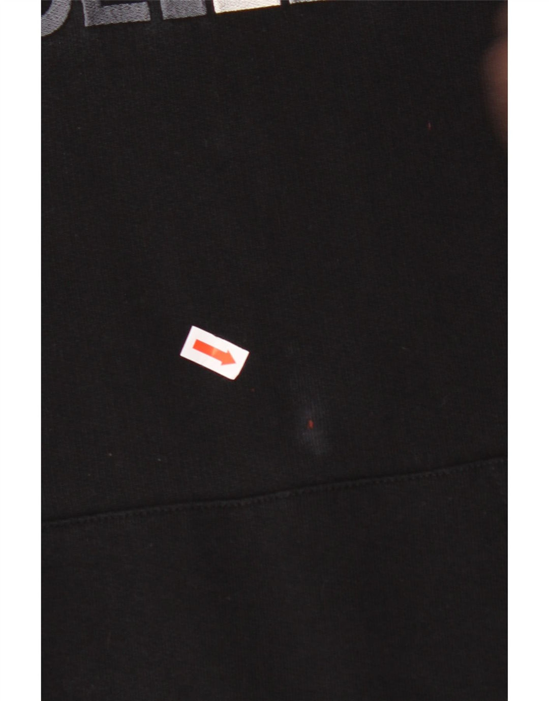 Męski sweter z kapturem i grafiką THE NORTH FACE XL, czarny, bawełniany