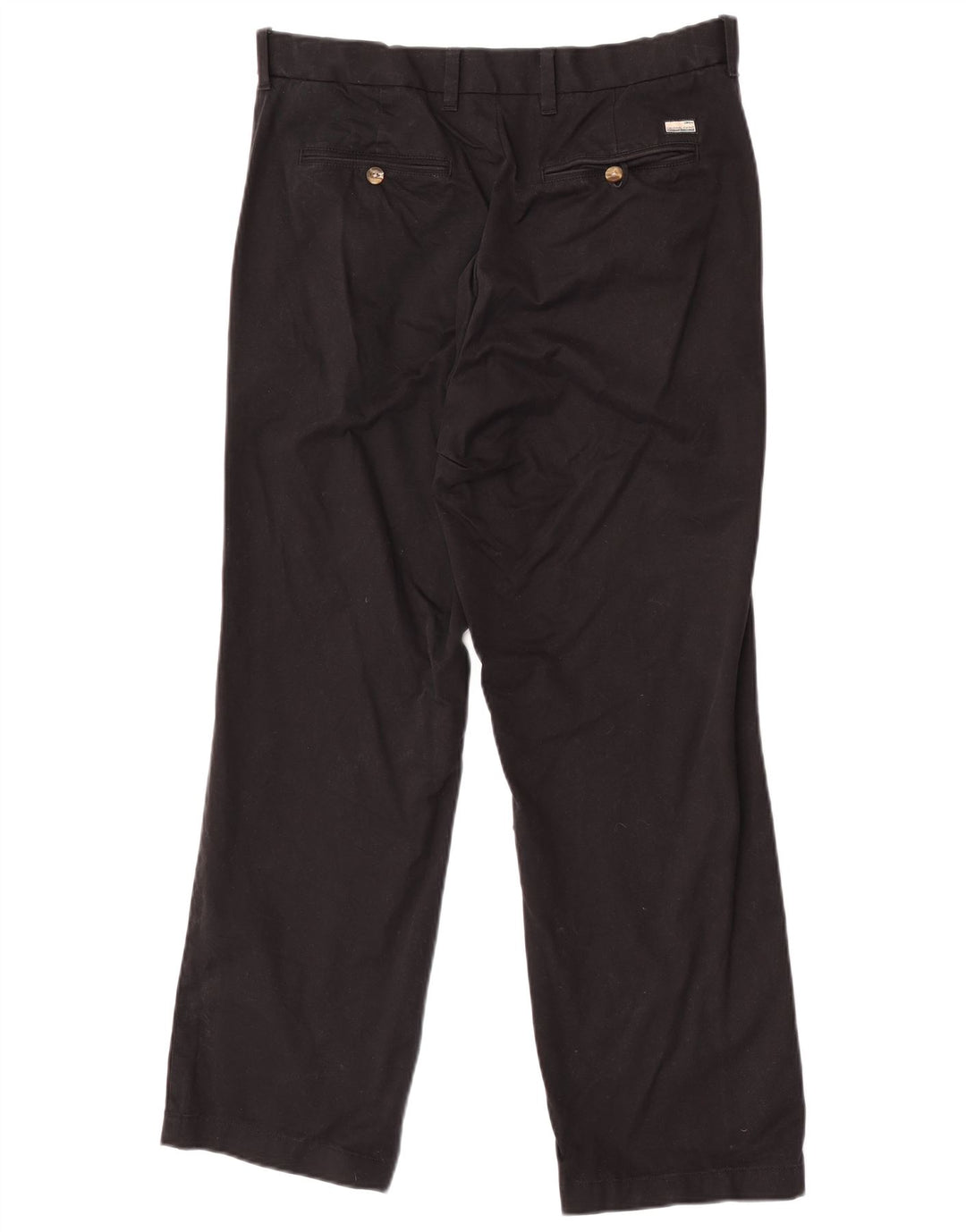 Męskie spodnie chino Marks & Spencer Blue Harbor Straight W32 L29 czarne