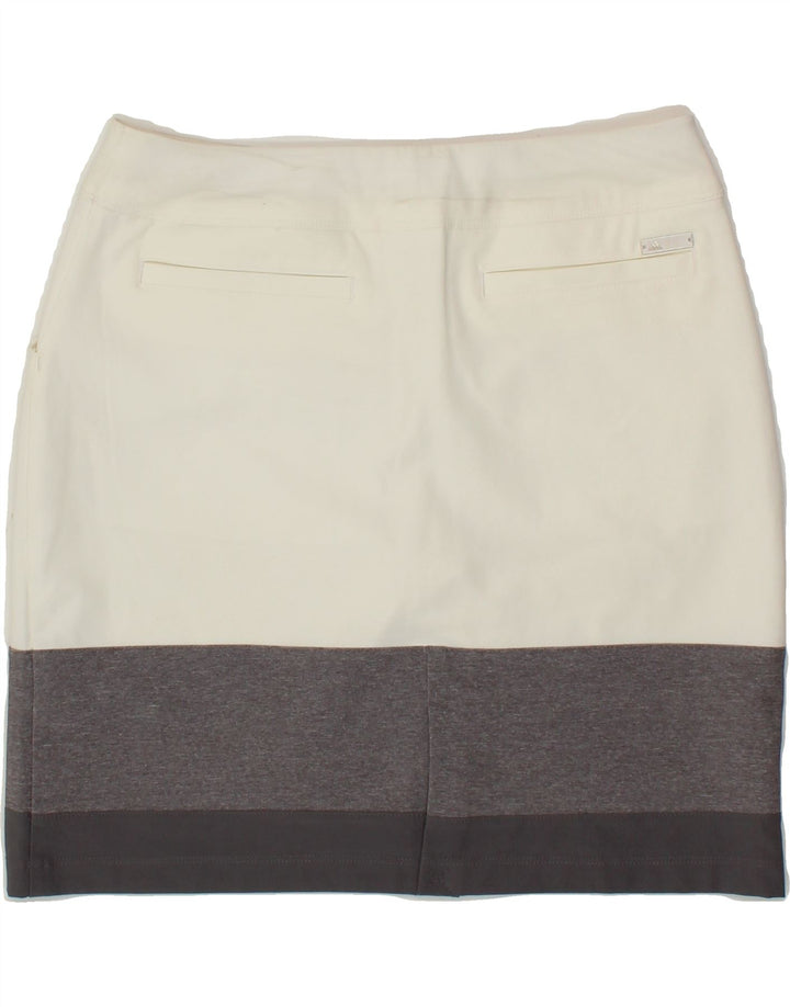 ADIDAS Womens Skort UK 6 XS  White Colourblock Polyester Vintage Adidas and Second-Hand Adidas from Messina Hembry 