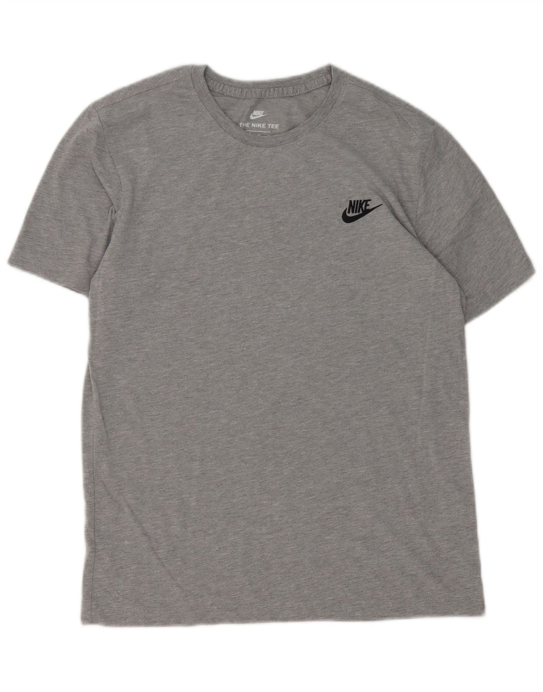Męski T-shirt Nike o kroju sportowym, średnioszary, bawełniany