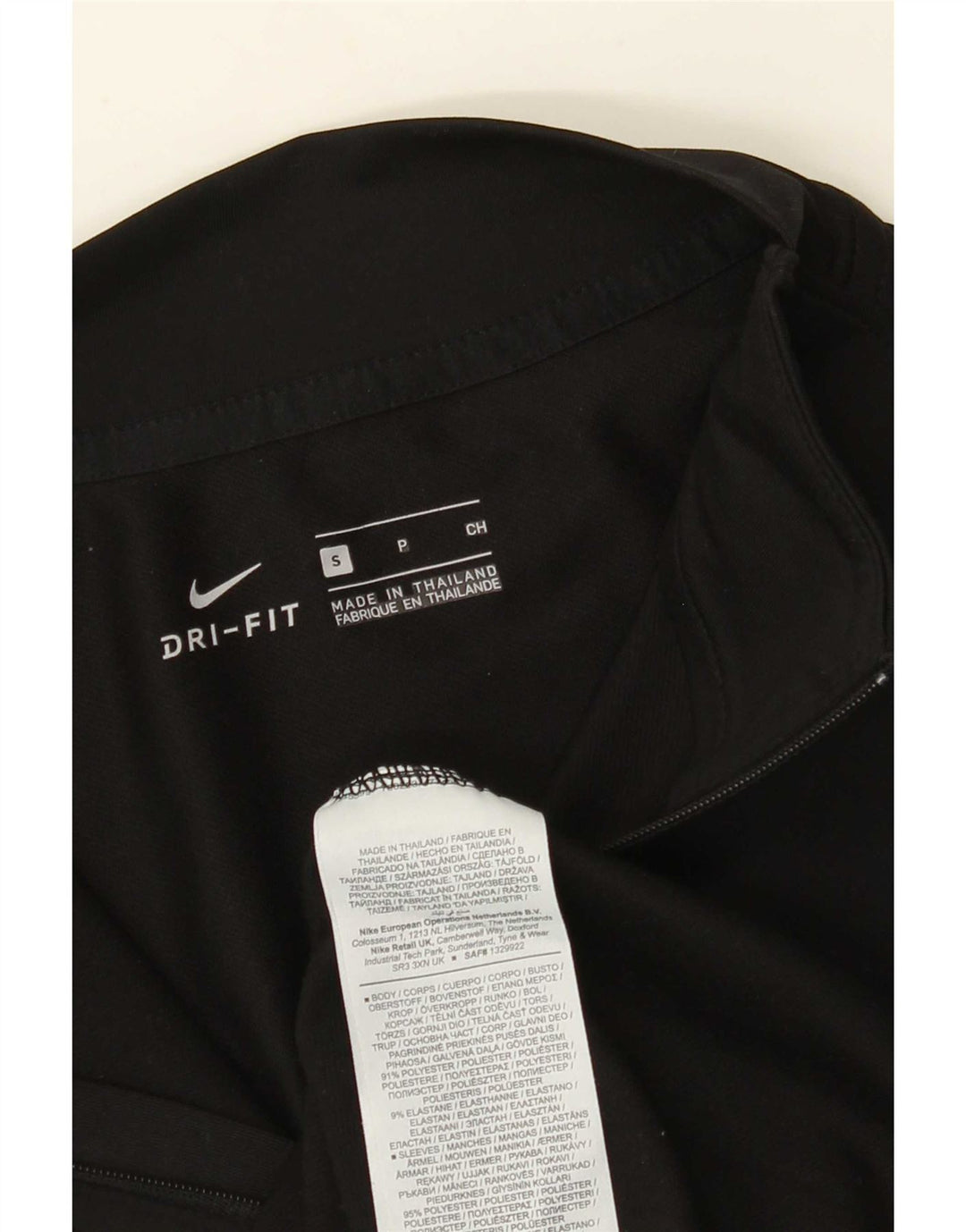 Męski dres Nike Dri Fit z graficznym pulowerem, mały, czarny prążek