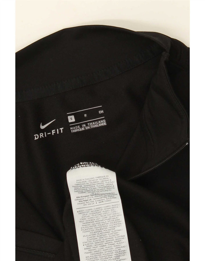 Męski dres Nike Dri Fit z graficznym pulowerem, mały, czarny prążek