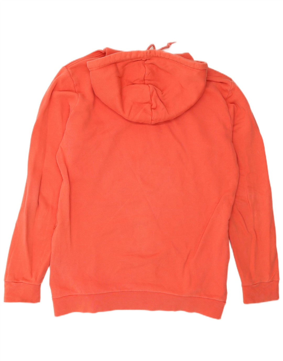Adidas Męska bluza z kapturem, średnia, pomarańczowa, bawełniana