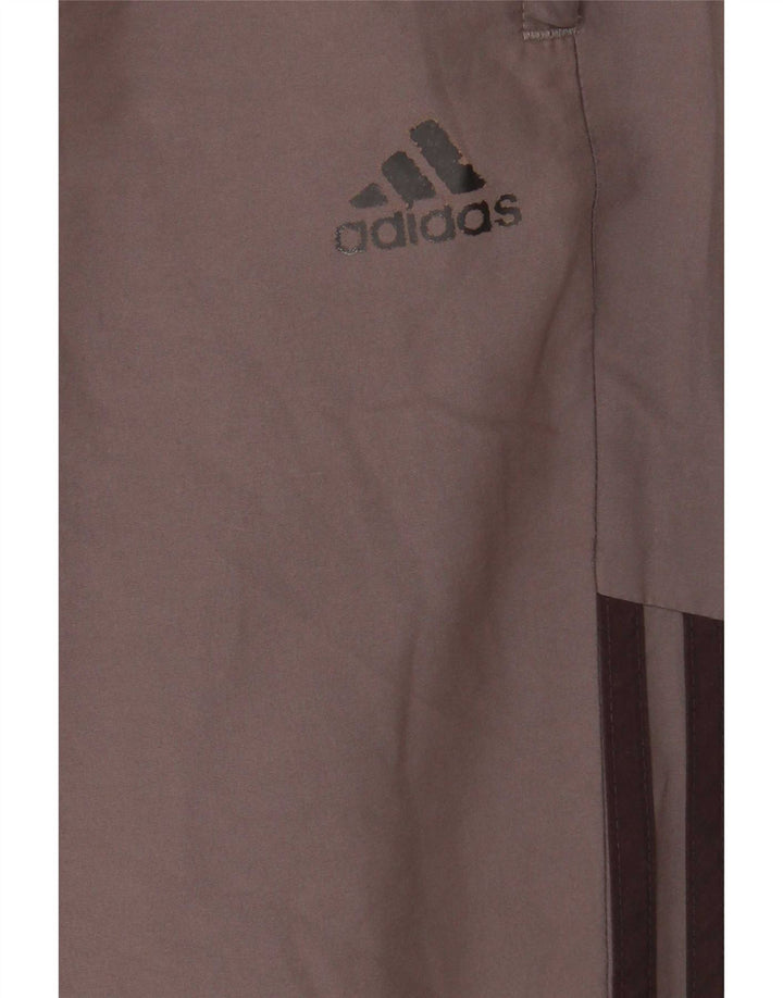 Adidas Męskie spodnie dresowe Joggery Średni szary poliester