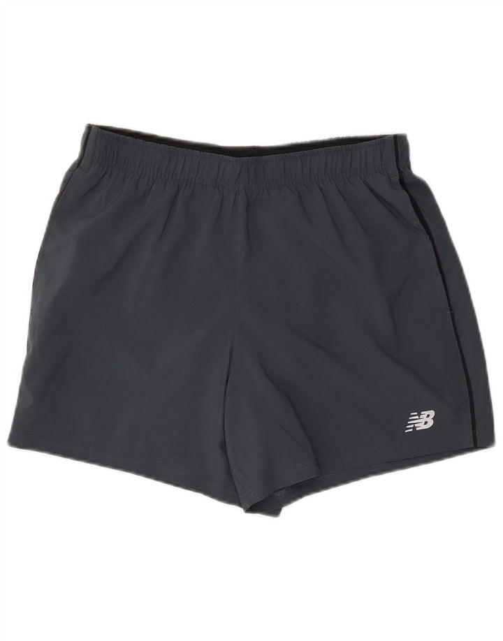 Męskie spodenki sportowe New Balance w kolorze średnioszarym