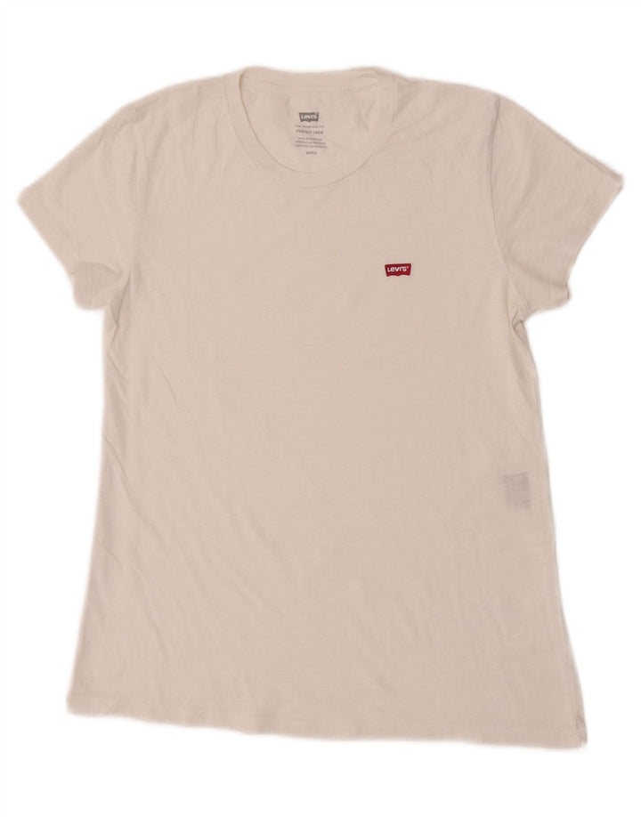 Koszulka damska Levi's Perfect Crew Top UK 10 Small White