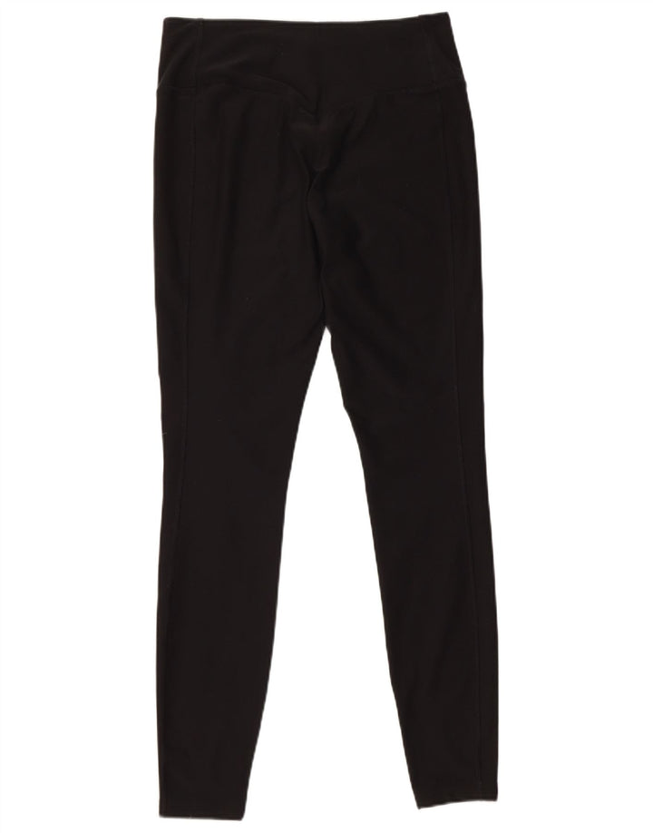 Damskie legginsy NIKE Dri Fit UK 14, średni czarny poliester