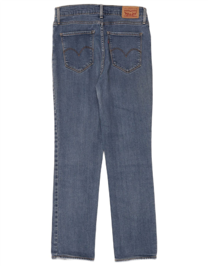 Damskie jeansy Levi's 724 z wysokim stanem i prostym W28 L28 Niebieskie