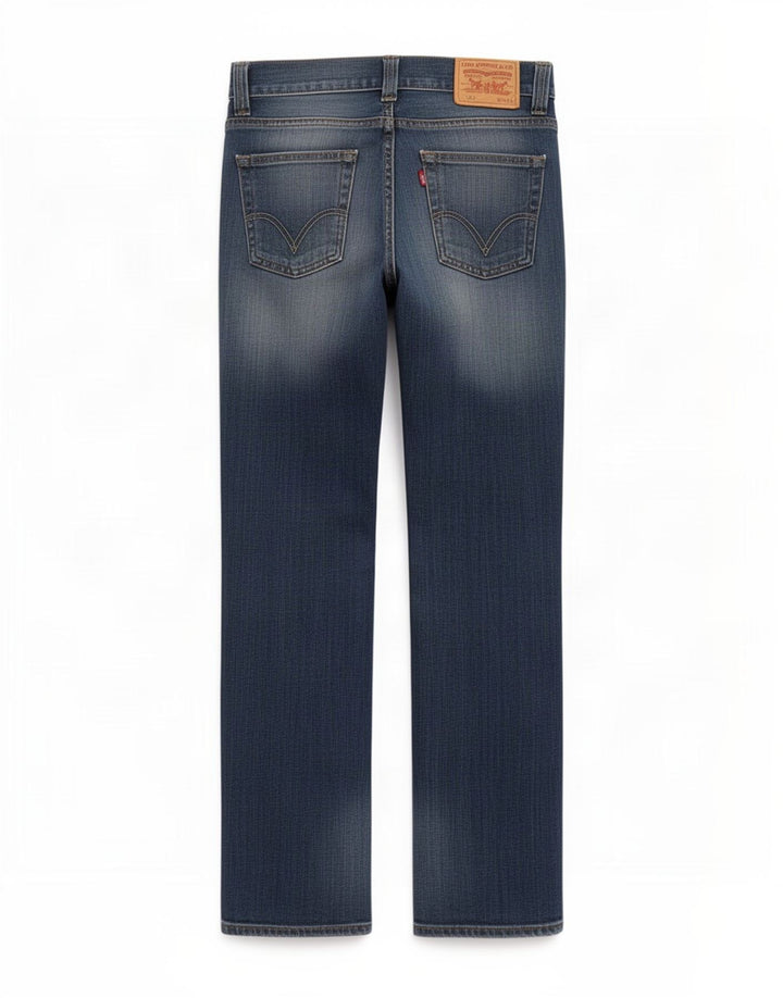 Damskie jeansy Levi's 511 Slim W34 L32 Niebieskie bawełniane