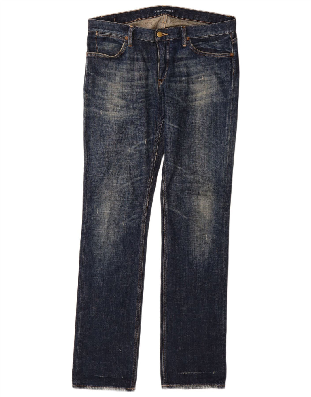 Damskie jeansy slim fit Ralph Lauren W30 L34 granatowe