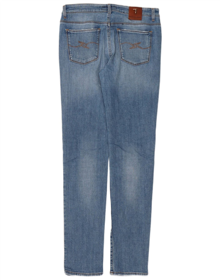 TRUSSARDI Womens Skinny Jeans W27 L31 Blue