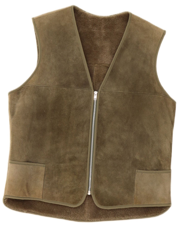 Vintage damska kamizelka Sherpa UK 18 XL zielona