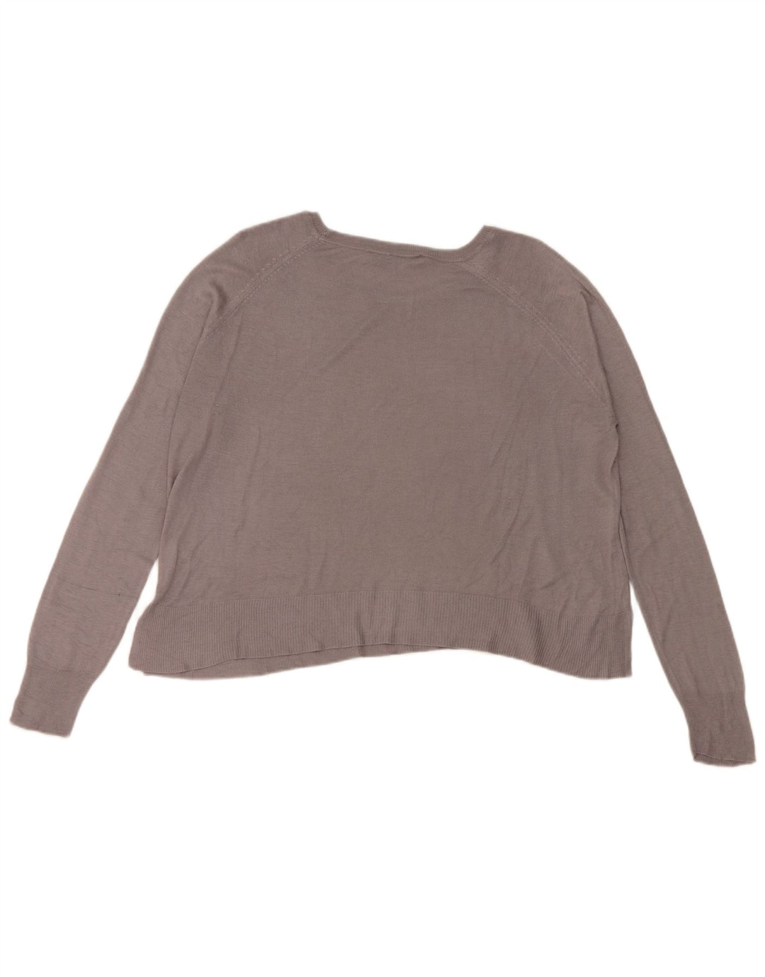 Damska bluzka oversize Zara Top UK 10 Small, szara wiskoza